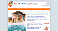 Desktop Screenshot of fireandsound.ie